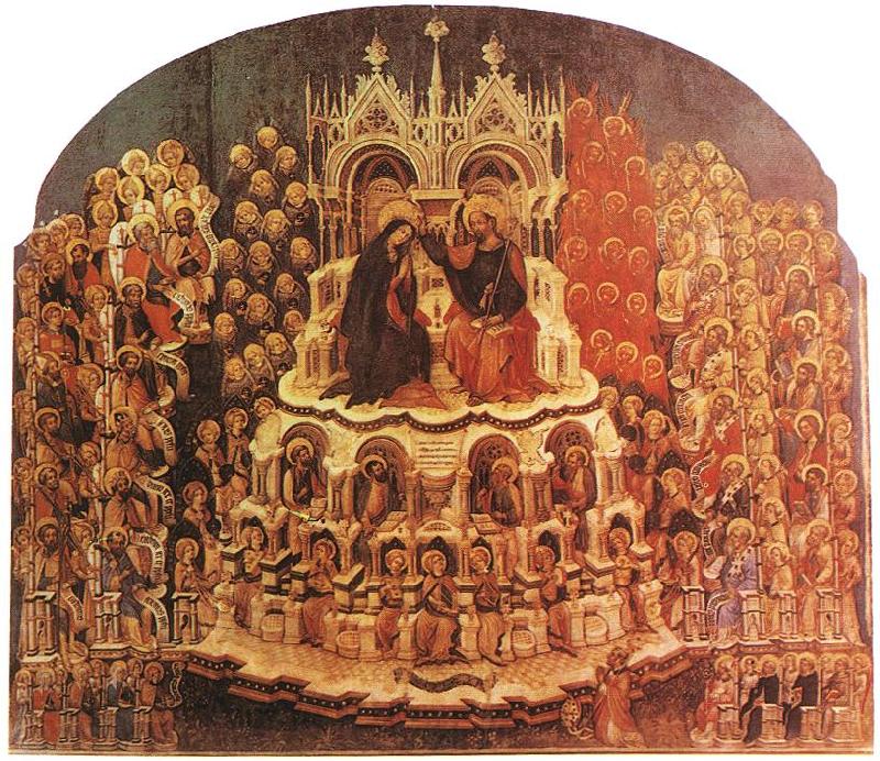JACOBELLO DEL FIORE Coronation of the Virgin sf